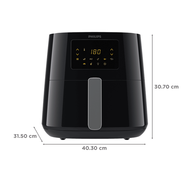 Buy Philips 6.2L 2000 Watt Digital Air Fryer with Rapid Air Technology